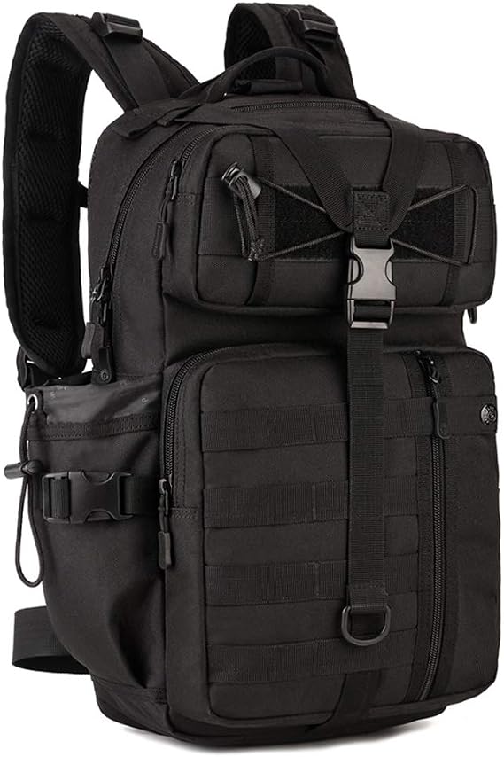 YuanWen Hiking Backpack, 30L Molle Tactical Backpack Military Assault Pack Laptop Waterproof Rucksack for Hiking Camping Travelling Outdoors Trekking