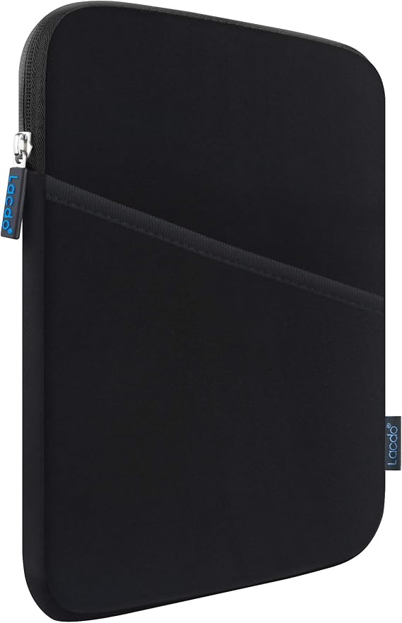 Lacdo Tablet Sleeve Case for 11 inch iPad A16 / 11 inch iPad Air M4 M3 M2 / 11" iPad Pro M5 M4 / 10.9" iPad /10.2" iPad /10.9" ipad Air / 11 Inch Samsung Galaxy Tab A9+ Bag, Fit Magic Keyboard, Black
