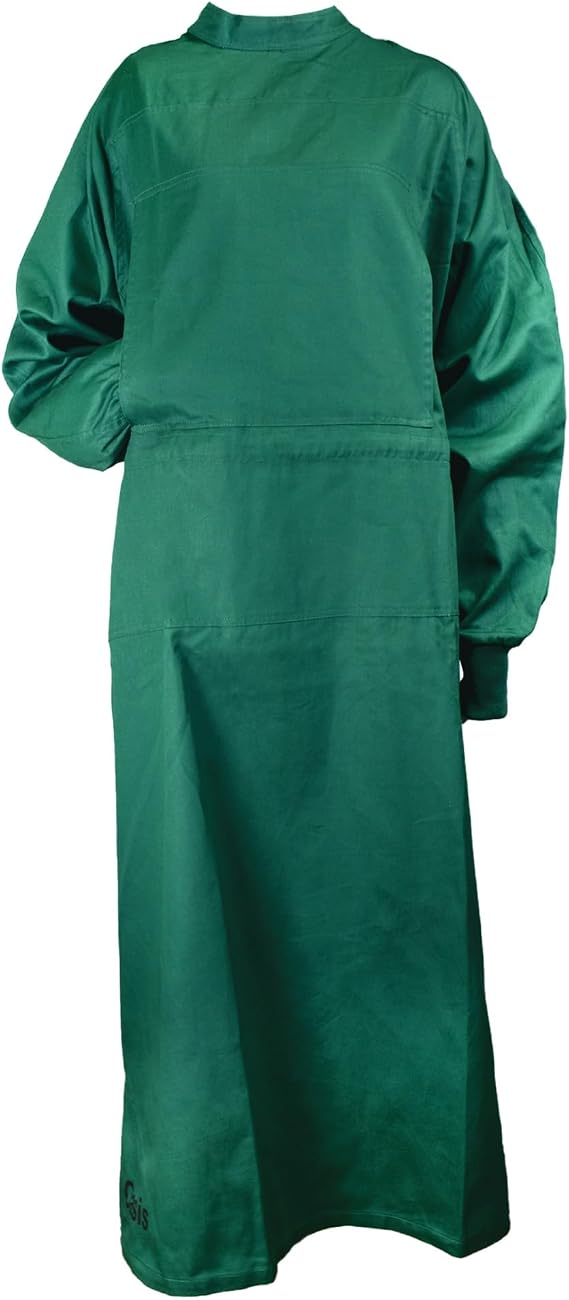 Cloth Procedure Medical Gown, Washable Reusable Gown, Long Sleeve & Elastic Cuff, 100% Cotton, Unisex, 2X-Large