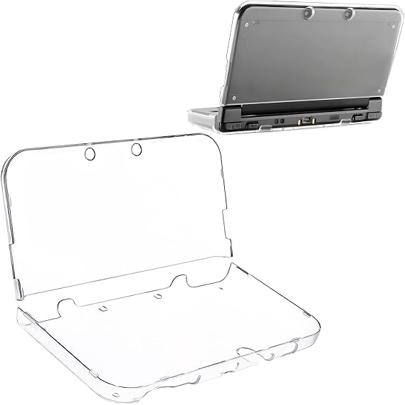DTOL New 3DS XL Case - Ultra Clear Crystal Transparent Hard Shell Protective Case Cover Skin Shell for 2015 New Nintendo 3DS LL