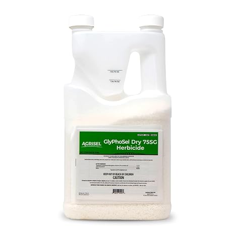Agrisel GlyPhoSel Pro Dry Weed Killer, Fast-Acting, Pet Safe, 5 Pounds