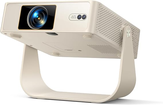 Yaber Smart Projector Netflix Included&330° Gimbal Stand 4K Mini Projector