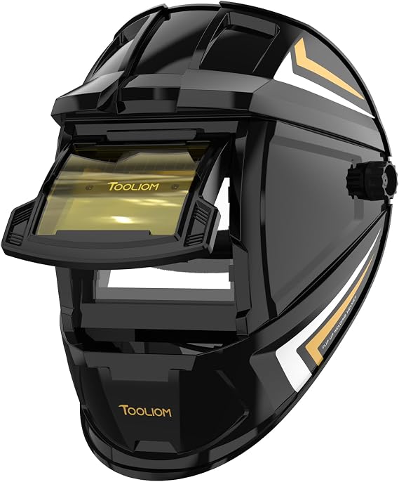 TOOLIOM True Color Flip Up Auto Darkening Welding Helmet