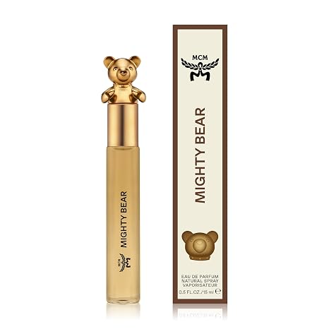 MCM Fragrance Collection Mighty Bear Eau de Parfum 0.5 Fl. Oz., Travel Spray