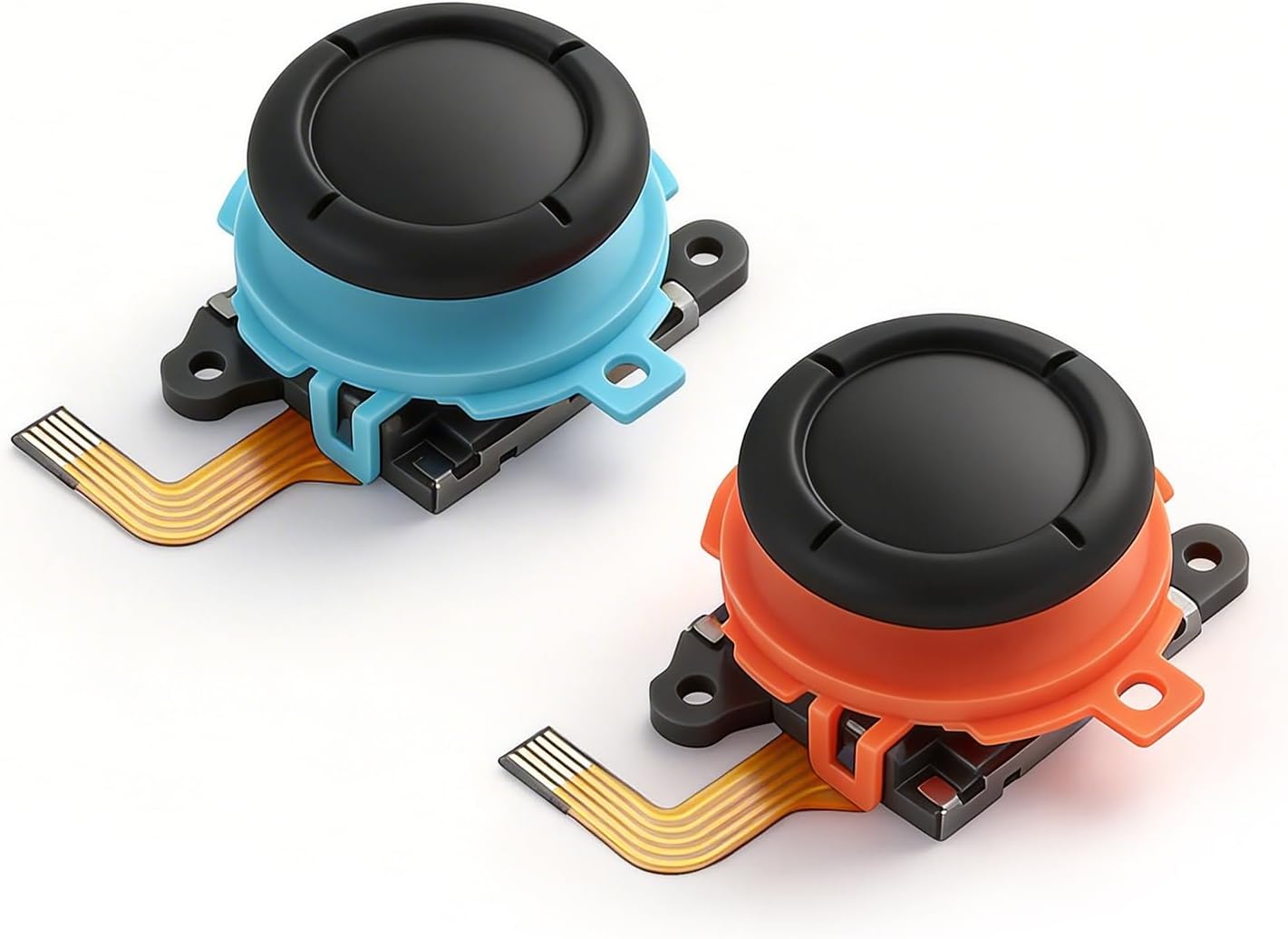 GuliKit Joystick Replacement for Switch 2, Anti-Drift TMR Magnetic 3D AnalogThumbstick,DIY Repair,No Soldering