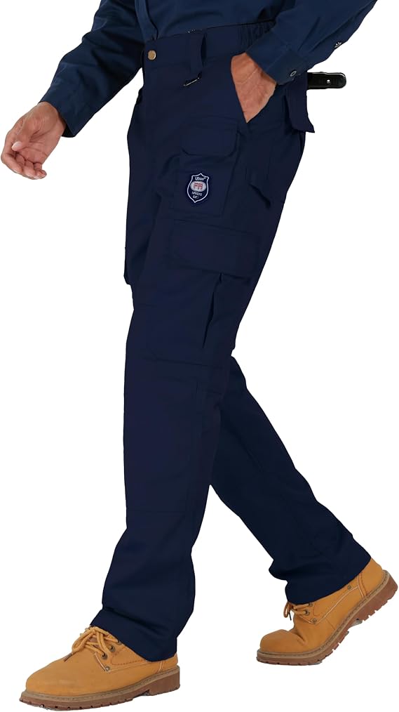 Ubon FR Pants for Men Flame Resistant Cargo Work Pants