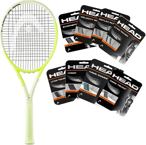 Head Tennis Racquet - Extreme Elite 2024 - Custom Strung with Your Choice of String