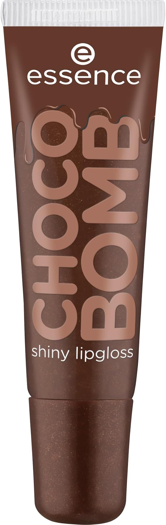 essence CHOCO BOMB shiny lipgloss, natural, shiny, dewy, shimmery (10ml)