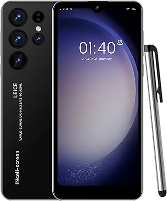 Generic Unlocked Cell Phone Android New, 6.1inch Unlocked Smartphones Android 18G Unlocked Phones Dual Sim, 2350mAh Smart Phone Mobile Phone Cheap Unlocked Android Smartphones, Black