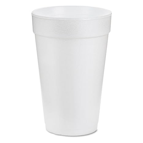 Dart 16oz Foam Cups, Case Of 1000ct, 16J16