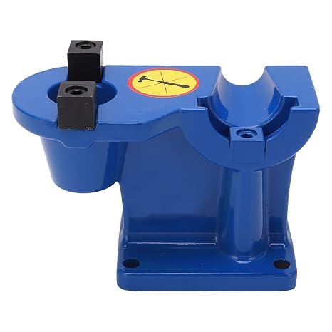BT30 Tightening Fixture CNC Tool Holder Tapers, Aluminum Alloy Tightening Fixture Tool Vise CNC Machine Integrated Vertical Horizontal Locking Device, Blue