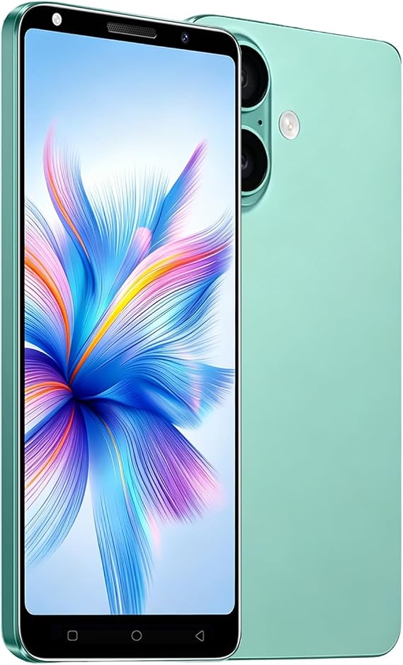5.0 Inch Cheap Smartphone, 2GB+16GB, 128GB Expandable Storage, Dual Nano SIM, 3500mAh Big Battery, Face Unlock, Android 10.0, Type-C Port (Green)
