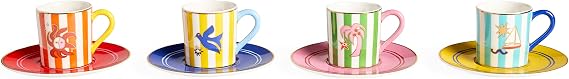 Jonathan Adler Boxed Playa Espresso Cup Set