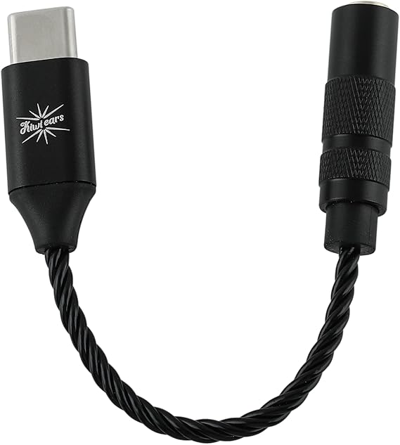 Linsoul Kiwi Ears AD1 Type-C to 3.5mm Female Headphone DAC Adapter Cable