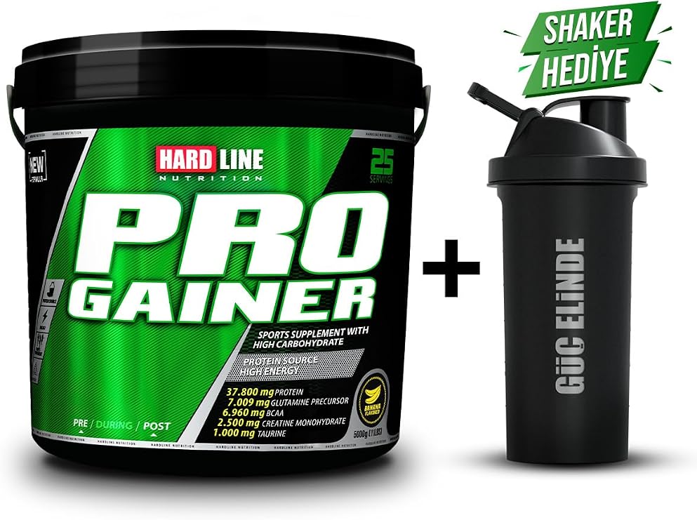 Hardline Nutrition Progainer Çilekli 5000 Gr