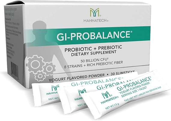 Mannatech - GI-ProBalance - Yogurt Flavor - 30 Slimsticks