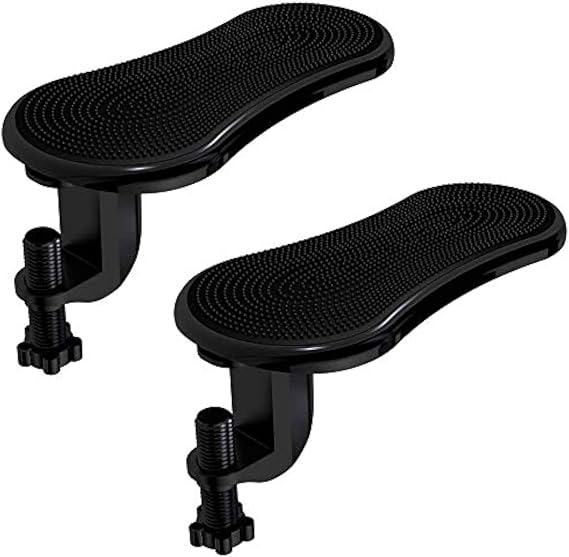 Armrest Support,Adjustable Wrist Rest Extender,Ergonomic Design Arm Rest Pad for Elbow,Release Stress & Eliminate Pain, No Assemble Required,2 Pack by STA