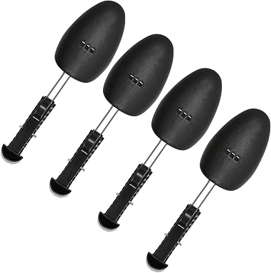 2 Pairs Practical Adjustable Length Shoe Tree Shoe Stretcher Boot Holder Shaper Support for Men 2