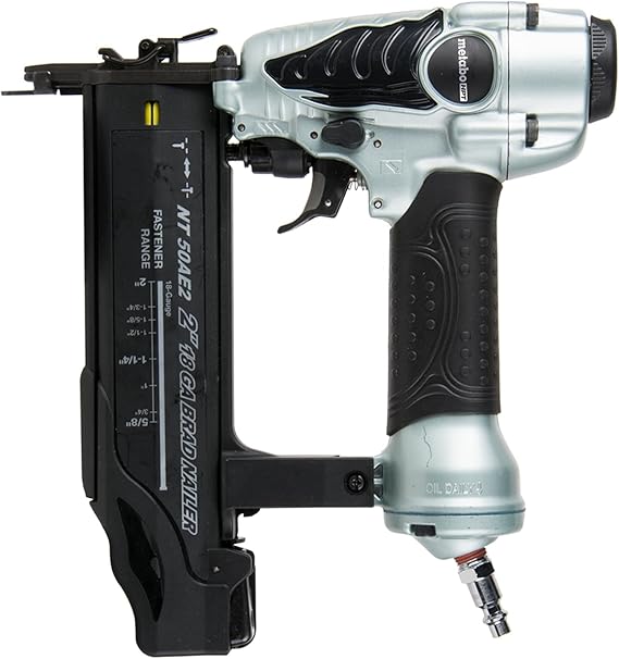 Metabo HPT Pneumatic Brad Nailer, 18 Gauge, 5/8" to 2" Capacity, NT50AE2