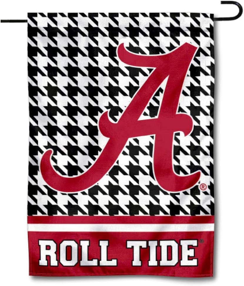 WinCraft Alabama Crimson Tide Houndstooth Garden Flag