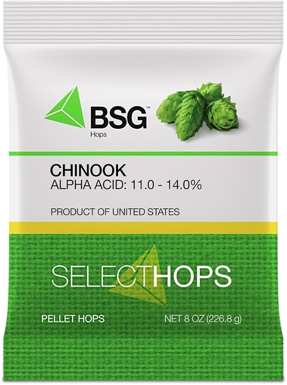 Chinook Hop Pellets 8 oz.