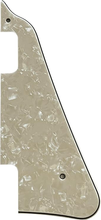 For Gibson Epiphone Les Paul Guitar Pickguard LP P90 (4 Ply Ivory White Pearl)