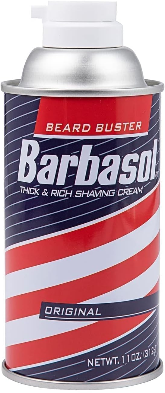 Barbasol Diversion Safe Stash Can with Food Grade Smell Proof Bag with Hidden Compartment for Keys, Cash and Valuables-Steel Material