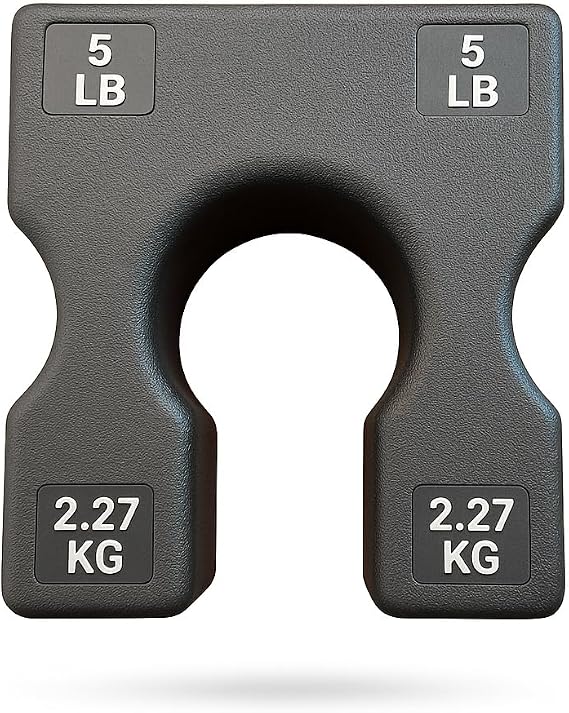 2.5 LB and 5 LB Weight Stack Add On Weight Stack Adapter Plate for Home Gym & Exercise Machines, Add Resistance to Weight Stack, Incremental Weight Adjustments for Improved Strength Training Results
