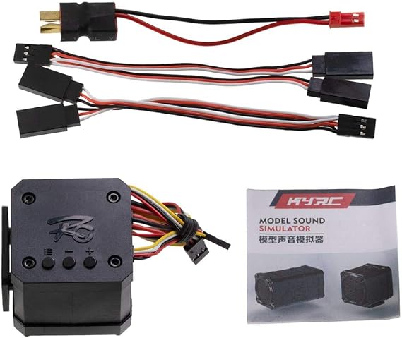 RC Car Engine Sound Simulation Module Simulator with Speaker for RC Car