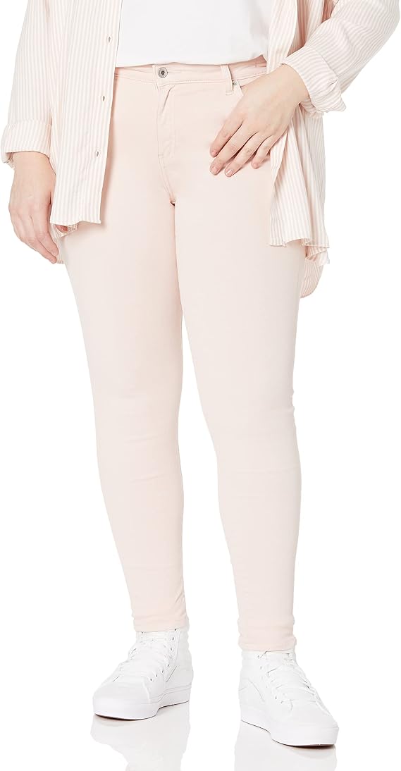 Amazon Essentials Women's Mid-Rise Stretchy Skinny Denim Jeans, 5-Pocket