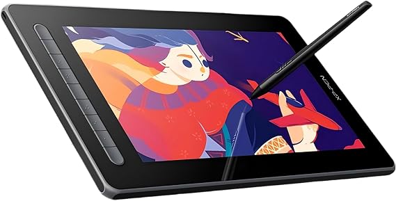 XPPen Artist 13 (Gen 2) Graphics Tablet for PC 13.3 Inch Pen Display 127% sRGB Colour Space X3 Smart Chip Pen with 8 Quick Access Keys Pen Display for 3D Modeling Drawing Animation