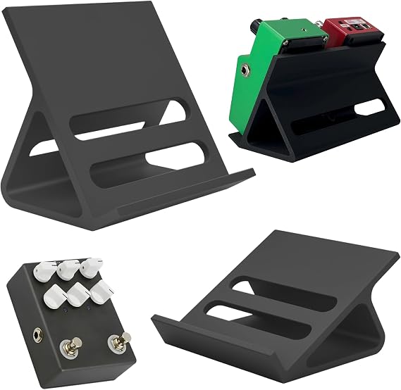 Extended Mini Guitar Pedal Board | Tilting Desktop Effects Pedal Board with Non-Slip Feet | 30 and 60 Tilt Angle Design | Suitable for Recording Studios, Desktops, and Practice Scenarios