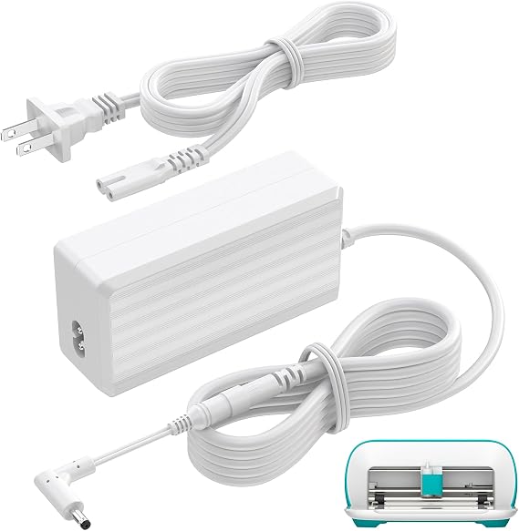 18V DIY Cutting Machine Charger Replacement Fit for Cricut Joy JCTR101 | Power Cord AC Adapter Plug for Cricut Joy 2007813 2007992 PC2007992 GHFB23405 SS2076299 TS-A045-1800251(Not for Others)