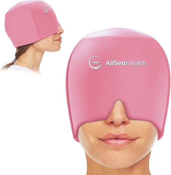Migraine Relief Cap Ice Head Wrap Headache and Migraine Hat