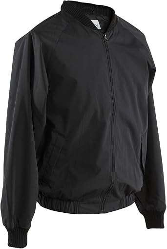 Smitty Full Front Zipper Poly Cotton Shell Jacket, Black, X-Large