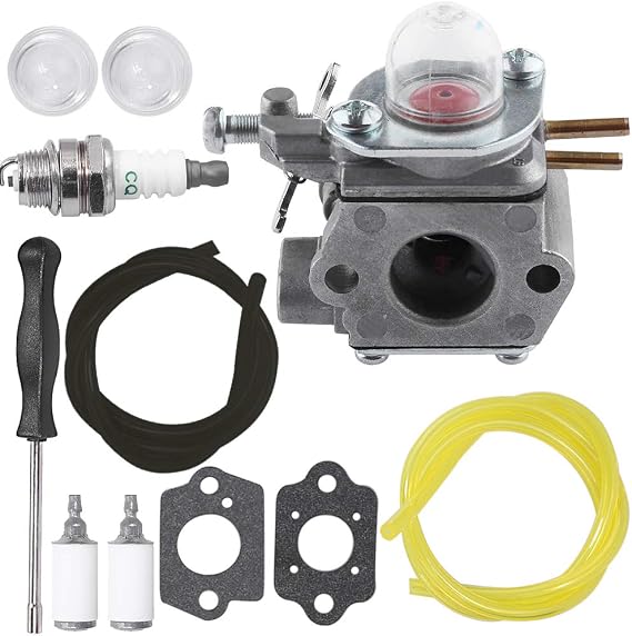 Anxingo WT-973 Carburetor Replacement for Cub Cadet BC210 BC280 CC212 CS202 SS270 Bolens BL110 BL160 BL425 Troy-Bilt TB21EC TB22 TB22EC TB32EC TB42BC TB80EC TB2040XP 753-06190 Carb