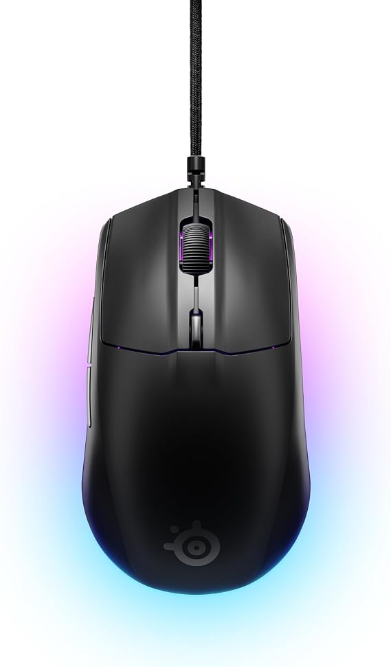 SteelSeries Rival 3 Gen 2 RGB Gaming Mouse - Siyah