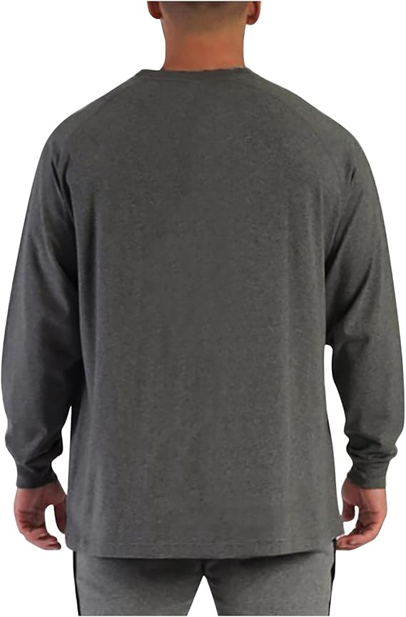 Muscle Shirts for Men 2023 Long Sleeve Crew Neck Solid Causal T Shirts Stylish Workout Sport Pullover Sweatshirt