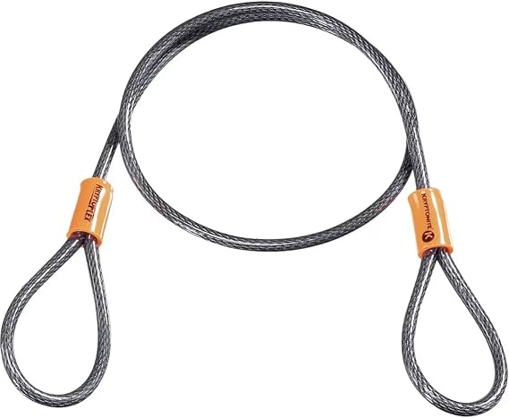 Kryptonite KryptoFlex 525 Double Loop 2.5 FT Braided Steel Security Cable