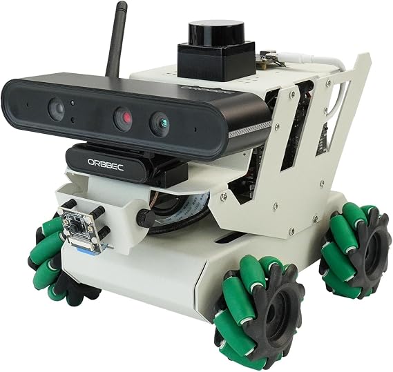 Yahboom ROS Robot Kit Sunburst RDK X3 4GB SLAM Map Navigation Depth Camera Visual Recognition ROS2 Educational Robotic (Advanced Edition)