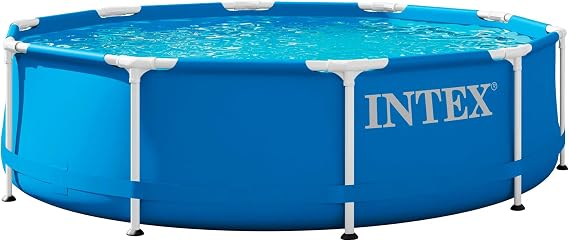 Intex 28200NP – Zemin üstü havuz, metal çerçeve, yuvarlak, 4485 L, çelik ve