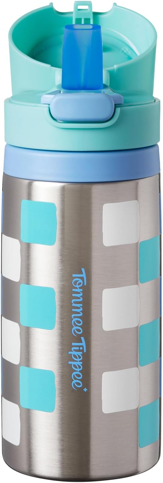 Tommee Tippee On The Go Insulated Straw Bottle 18m+ Stainless Steel