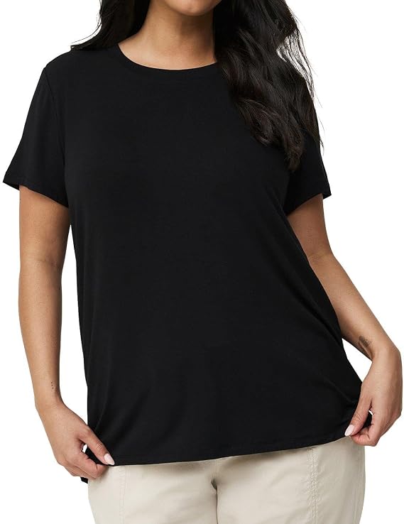 Torrid Women's Plus Size Perfect Super Soft Crew Tee
