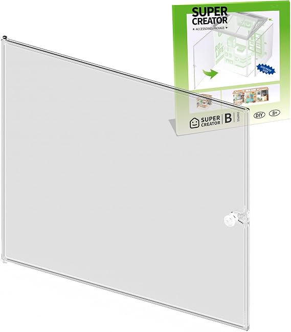 ROBOTIME Dust Proof Door for Super Creator Super Store Age 8+