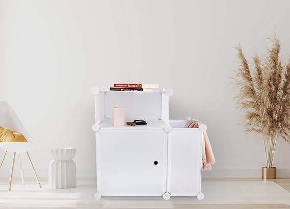 DecoBella Nightstand, White
