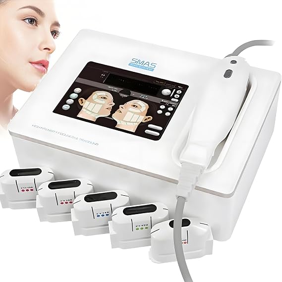 Upgraded Multi-Functional HIFU Machine Skin Care Device,Facial Lifting Tightening,Fine Lines Reduction,Wrinkle Remover,Face & Body Sculpting,10,000 Pulses per Cartridge