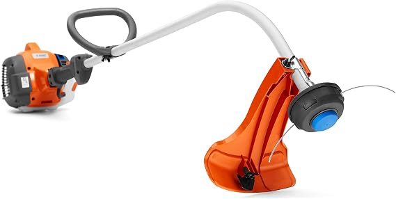 Husqvarna 130C Gas String Trimmer, 28-cc 2-Cycle, 17-Inch Curved Shaft Gas Weed Wacker with Tap N' Go Trimmer Head for Quick Line Feed, Gifts for Men