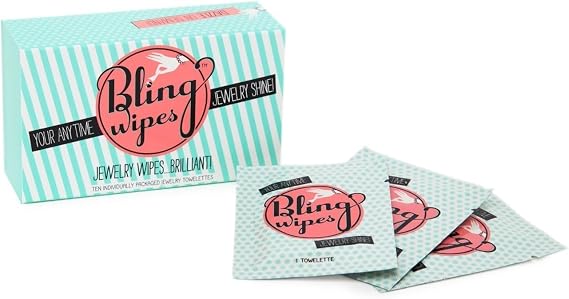 Jewelry Wipes by Bling Wipes - 10 Count