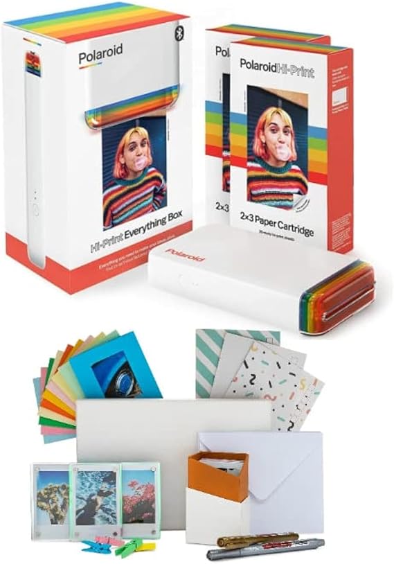 Polaroid Originals Hi-Print Photo Printer Bundle