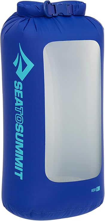 Sea to Summit - Lightweight Dry Bag View - Waterproof Bag - Window - Roll Closure - Recycled Fabric - Attachment & D-Ring - Hiking